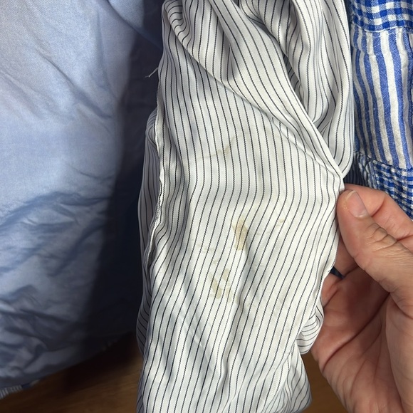 Brooks Brothers Patchwork Buffalo Plaid Blue Quilted Blazer Jacket Preppy Cotton - Picture 14 of 14